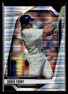 2025 Panini Prizm #63 Robin Yount Pulsar Prizm #/499 - Baseball Card Single