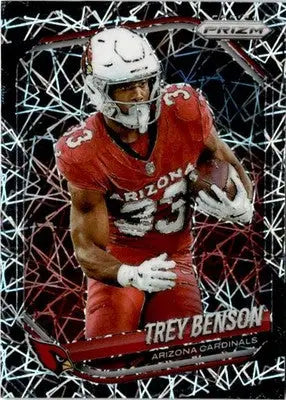 2025 Panini Prizm #69 Trey Benson Lazer - Football Card Single