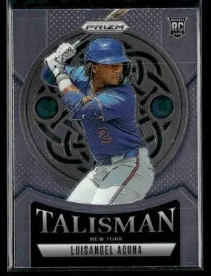 2025 Panini Prizm #8 Luisangel Acuna Talisman - Baseball Card Single