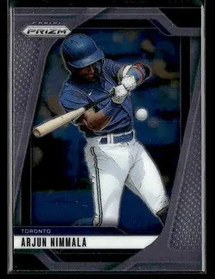 2025 Panini Prizm #87 Arjun Nimmala - Baseball Card Single