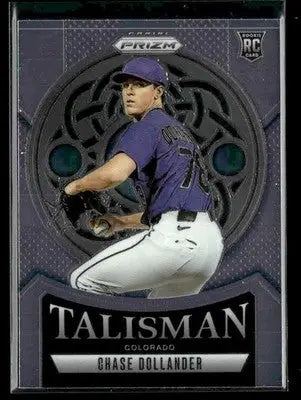2025 Panini Prizm #9 Chase Dollander Talisman - Baseball Card Single