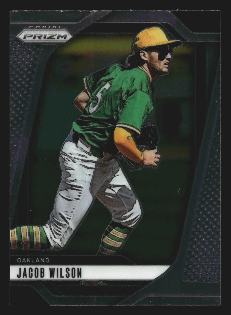 2025 Panini Prizm #90 Jacob Wilson Oakland Athletics - Baseball Card Single