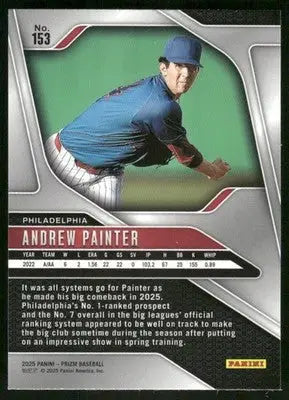 2025 Panini Prizm Baseball Andrew Painter #153 Baseball - Baseball Card Single