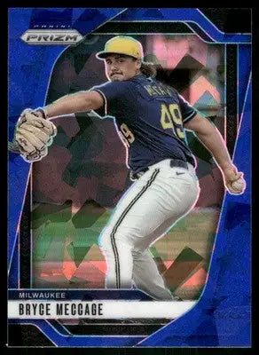2025 Panini Prizm Baseball Bryce Meccage #204 Blue Baseball - Baseball Card Single