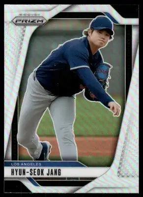 2025 Panini Prizm Baseball Hyun-Seok Jang #258 Prizm Baseball - Baseball Card Single
