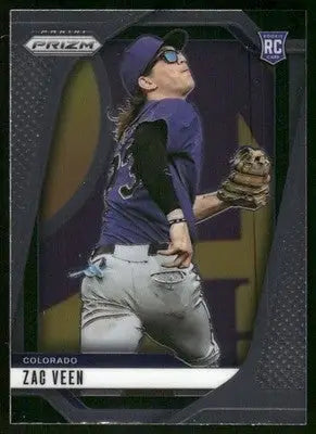 2025 Panini Prizm Baseball Zac Veen #228 RC Baseball - Baseball Card Single