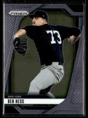 2025 Panini Prizm Ben Hess #260 New York Yankees