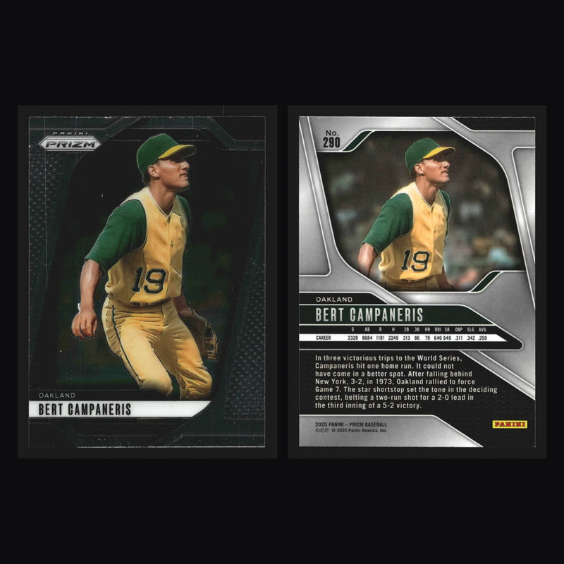 2025 Panini Prizm Bert Campaneris #290 Oakland Athletics - Baseball Card Single