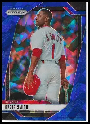 2025 Panini Prizm Blue Ice Prizms #99 Ozzie Smith