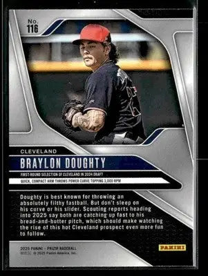 2025 Panini Prizm Braylon Doughty #116 Cleveland Guardians
