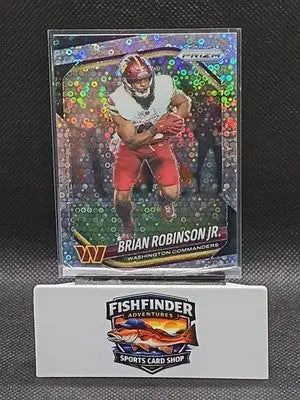 2025 Panini Prizm - Brian Robinson Jr. #141 No Huddle Prizm - Football Card Single