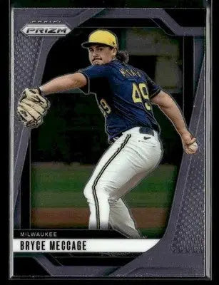 2025 Panini Prizm Bryce Meccage #204 Milwaukee Brewers