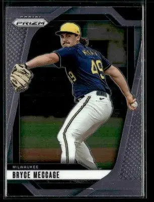 2025 Panini Prizm Bryce Meccage #204 Milwaukee Brewers