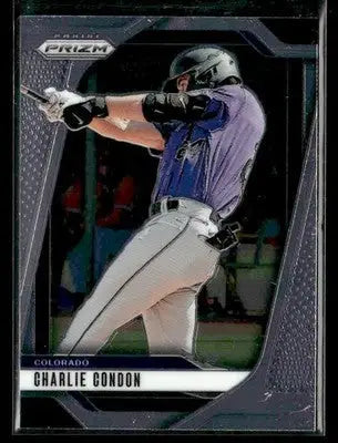 2025 Panini Prizm Charlie Condon #142 Colorado Rockies