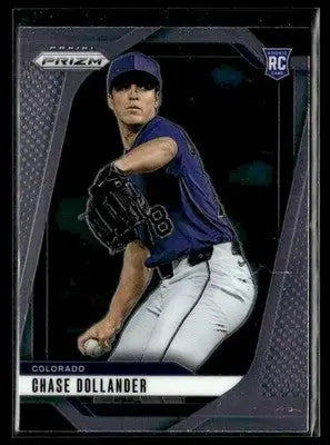 2025 Panini Prizm Chase Dollander #217 RC Colorado Rockies