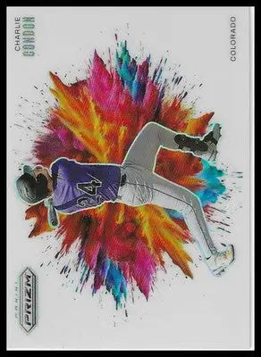 2025 Panini Prizm Color Blast #3 Charlie Condon - Baseball Card Single