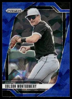 2025 Panini Prizm Colson Montgomery #262 Blue Baseball - Baseball Card Single