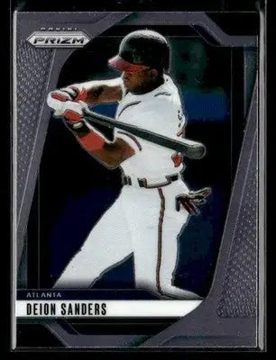 2025 Panini Prizm Deion Sanders #225 Atlanta Braves