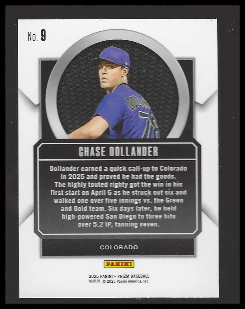 2025 Panini Prizm Dingers! #16 Kaelen Culpepper - Baseball Card Single