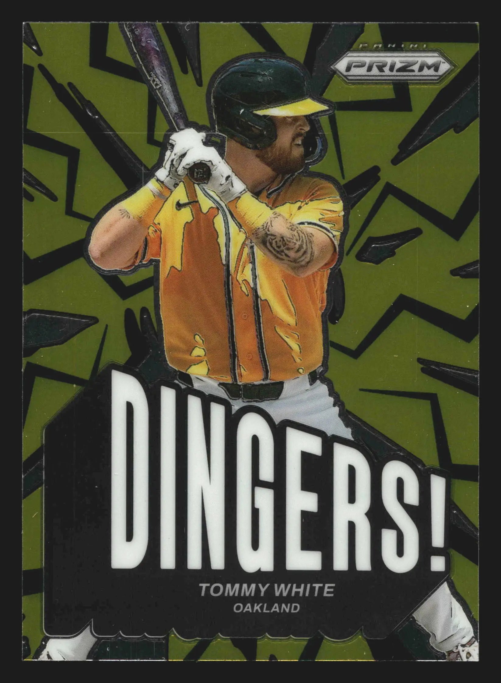 2025 Panini Prizm Dingers! #19 Tommy White Oakland Athletics - Baseball Card Single
