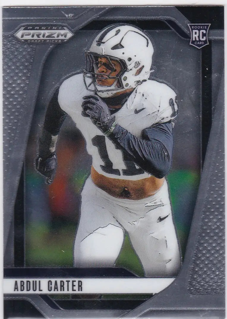 2025 Panini Prizm Draft Picks #102 Abdul Carter RC Penn State - Football Card Single
