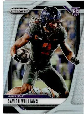 2025 Panini Prizm Draft Picks #119 Savion Williams Prizms Silver - Football Card Single