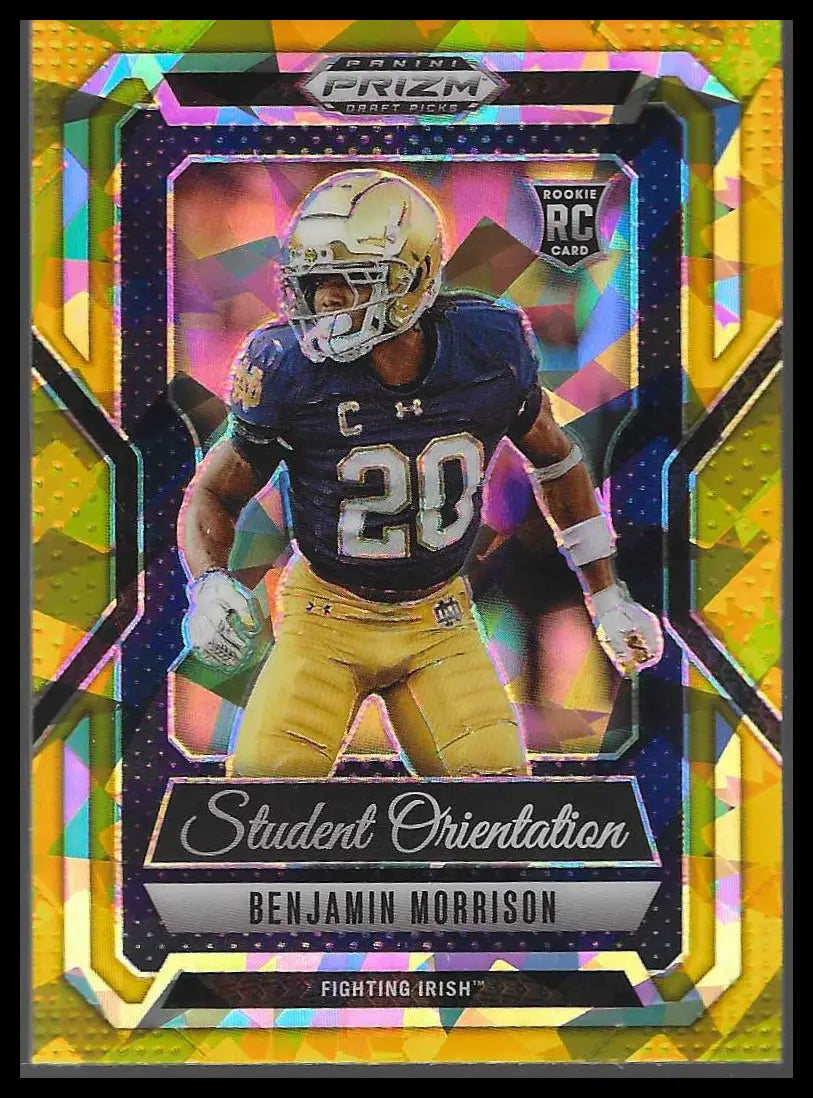 2025 Panini Prizm Draft Picks #43 Devin Neal Prizms Gold Ice - Other