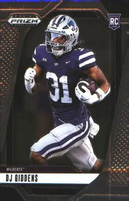 2025 Panini Prizm Draft Picks #44 DJ Giddens