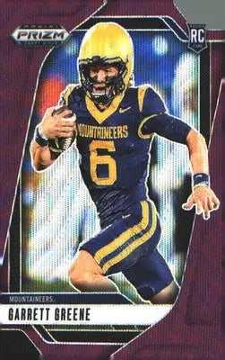 2025 Panini Prizm Draft Picks Prizms Purple Wave #148 Garrett Greene - Football Card Single