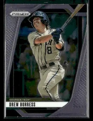2025 Panini Prizm Drew Burress #103 Georgia Tech Yellow Jackets
