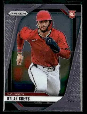 2025 Panini Prizm Dylan Crews #73 RC Washington Nationals
