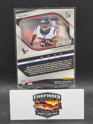 2025 Panini Prizm - Ed Reed #216 Silver Prizm - Football Card Single