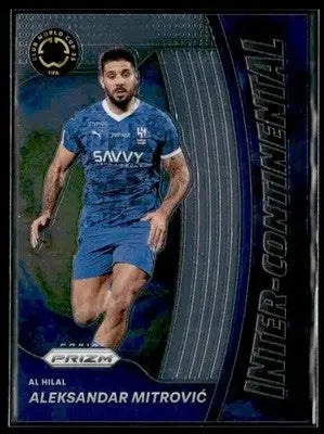 2025 Panini Prizm FIFA Club World Cup #1 Aleksandar Mitrovic Inter-Continental - Soccer Card Single