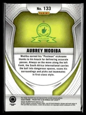 2025 Panini Prizm FIFA Club World Cup #133 Aubrey Modiba - Soccer Card Single