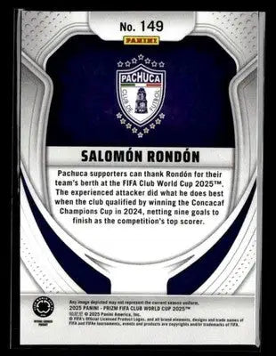 2025 Panini Prizm FIFA Club World Cup #149 Salomon Rondon - Soccer Card Single