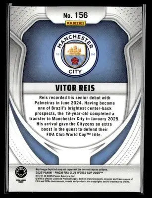 2025 Panini Prizm FIFA Club World Cup #156 Vitor Reis - Soccer Card Single
