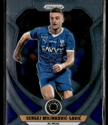 2025 Panini Prizm FIFA Club World Cup #17 Sergej Milinkovic-Savic - Soccer Card Single