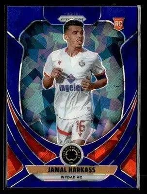 2025 Panini Prizm FIFA Club World Cup #196 Jamal Harkass Blue Ice #/175 - Soccer Card Single