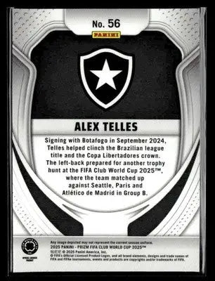 2025 Panini Prizm FIFA Club World Cup #56 Alex Telles