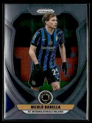 2025 Panini Prizm FIFA Club World Cup #93 Nicolo Barella - Soccer Card Single