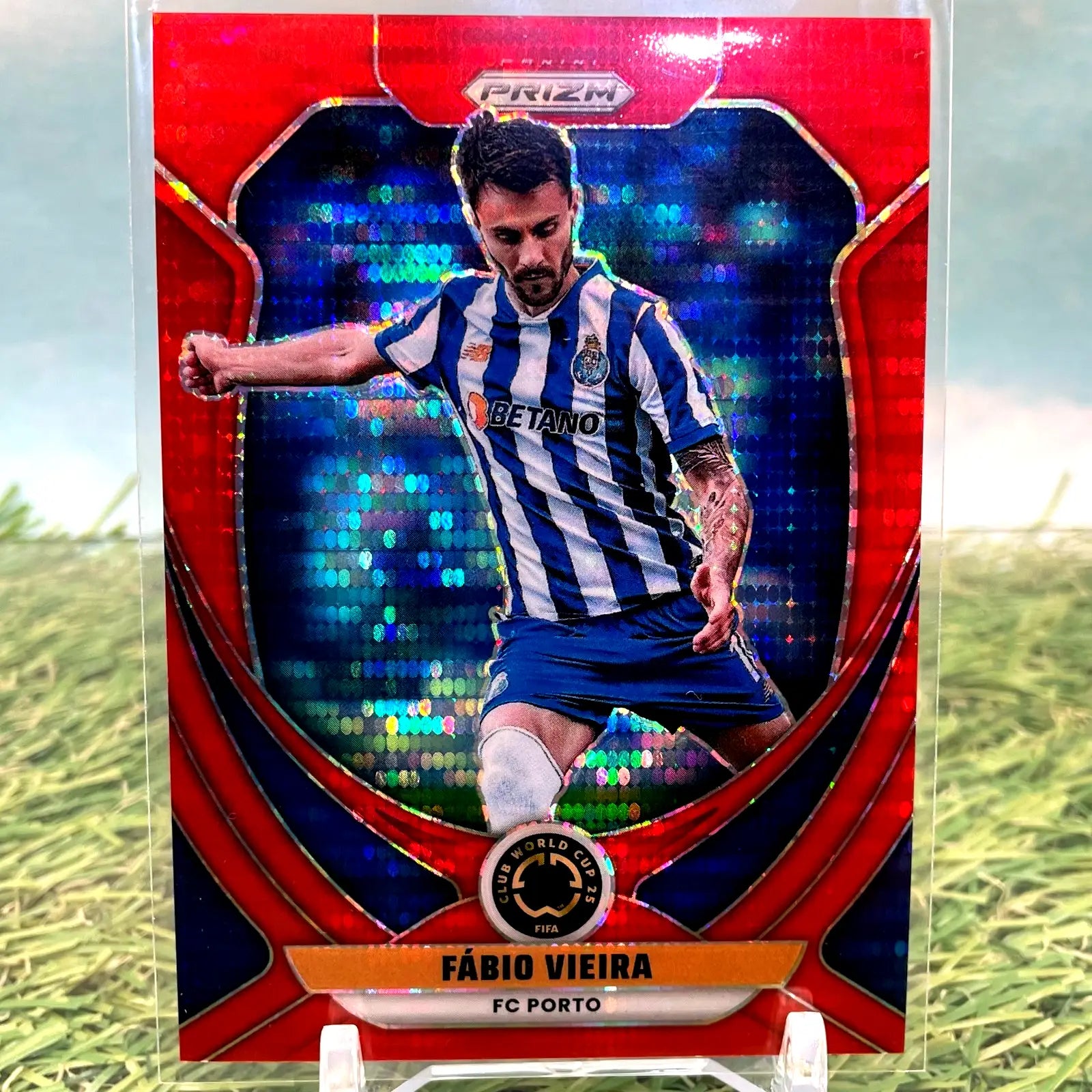 2025 Panini Prizm FIFA Club World Cup - Fabio Vieira #101 Pulsar Prizm - Soccer Card Single