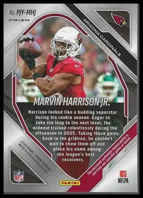 2025 Panini Prizm Green Pulsar #PJY-MHJ Marvin Harrison Jr.