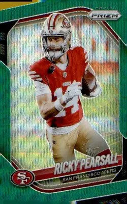2025 Panini Prizm Green Wave #99 Ricky Pearsall