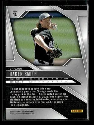 2025 Panini Prizm Hagen Smith #14 Chicago White Sox