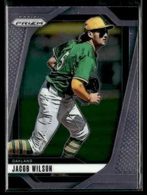 2025 Panini Prizm Jacob Wilson #90 Oakland Athletics