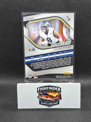 2025 Panini Prizm - Jared Verse #30 Green Wave Prizm - Football Card Single