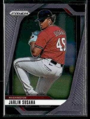 2025 Panini Prizm Jarlin Susana #272 Washington Nationals