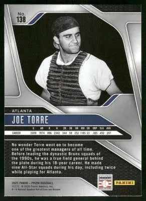 2025 Panini Prizm Joe Torre #138 Baseball