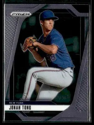 2025 Panini Prizm Jonah Tong #284 New York Mets