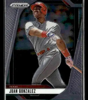 2025 Panini Prizm Juan Gonzalez #184 Texas Rangers